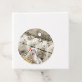 Rustikales Schafspuppel Geschenkanhänger (Beispiel)