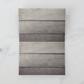 Rustikales Schafspuppel Karte (Innenseite)