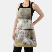 Rustikales Schafspuppel Schürze (InSitu)