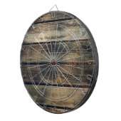 Rustikales Scheunen-Holz Dartscheibe (Vorderseite rechts)