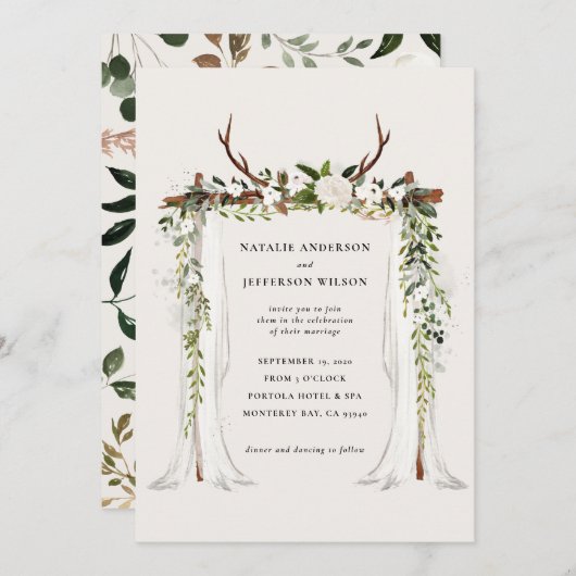 Rustikales Scheunenbauernhaus Jungfrau lädt zur Ho Save The Date (Vorne/Hinten)