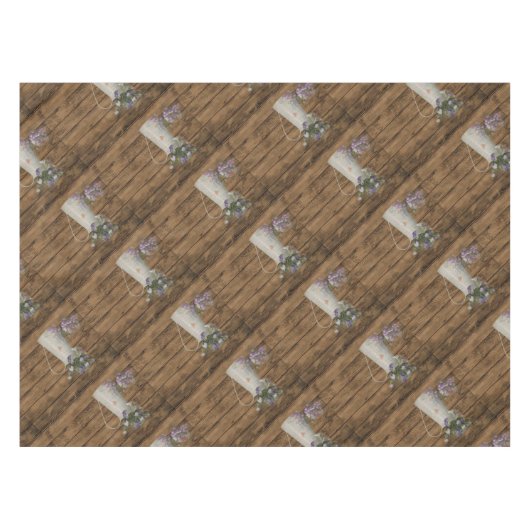 rustikales Scheunenholz des ursprünglichen Tischdecke (Vorderseite (Horizontal))