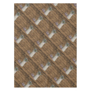 rustikales Scheunenholz des ursprünglichen Tischdecke