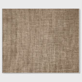 Rustikales Schleifpapier Geschenkpapier (Flach)