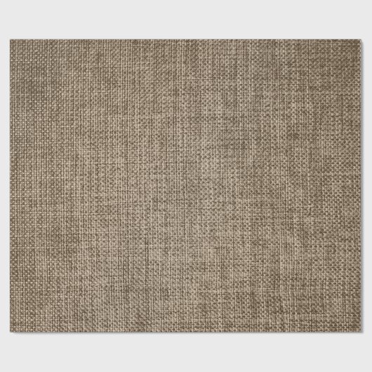 Rustikales Schleifpapier Geschenkpapier (Flach)