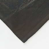 Rustikales Schüssel in der Fensterkunst Fleecedecke (Ecke)