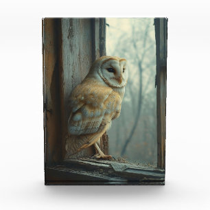 Rustikales Schüssel in der Fensterkunst Fotoblock
