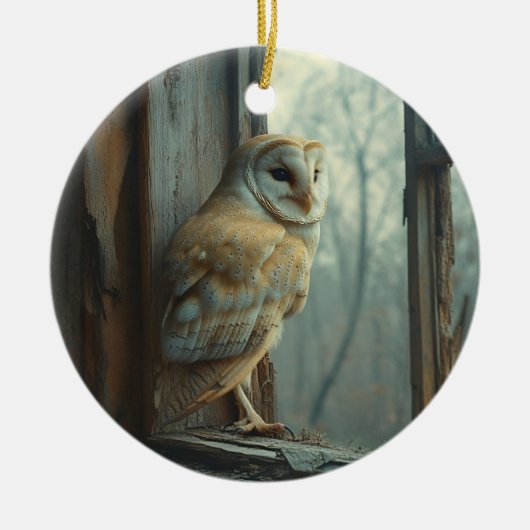 Rustikales Schüssel in der Fensterkunst Keramik Ornament (Vorne)