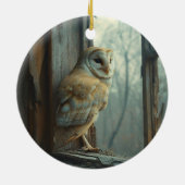 Rustikales Schüssel in der Fensterkunst Keramik Ornament (Hinten)