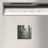 Rustikales Schüssel in der Fensterkunst Magnet (In Situ (Geschirrspüler))