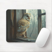 Rustikales Schüssel in der Fensterkunst Mousepad (Mit Mouse)