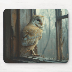 Rustikales Schüssel in der Fensterkunst Mousepad