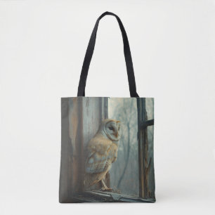 Rustikales Schüssel in der Fensterkunst Tasche