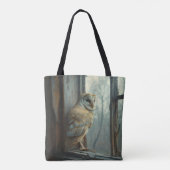 Rustikales Schüssel in der Fensterkunst Tasche (Rückseite)