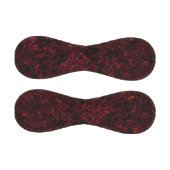 Rustikales schwammiges Rot auf dunkelrotem Hinterg Baseball (Paneele)