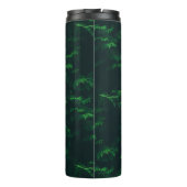 Rustikales Schwarz von Evergreen Thermosbecher (Rückseite)