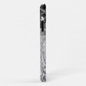 Rustikales Schwarz-Weiß-Foto Bester Vater je Case-Mate iPhone Hülle (Hinten/Rechts)