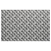 Rustikales Schwarzes Baseball, Messing im Ink Styl Stoff (Fat Quarter (45,7 x 55,9 cm))