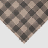 Rustikales Schwarzes und Seidenpapier (Ausschnitt)