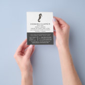 Rustikales Seepferd, Meeresfrüchte, Kochkurse Flyer (Gruppe)