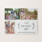 Rustikales Skript für benutzerdefinierte Foto-Coll Puzzle (Horizontal)