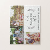 Rustikales Skript für benutzerdefinierte Foto-Coll Puzzle (Vertikal)