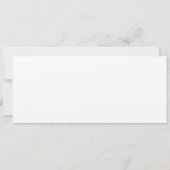 Rustikales Skript Hochzeitsset-Begrüßungsheader Einladung (Rückseite)