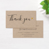 Rustikales Skript Vielen Dank für den Einkauf der (Schreibtisch)