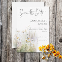 Rustikales Sommerfeld der Wildblumen