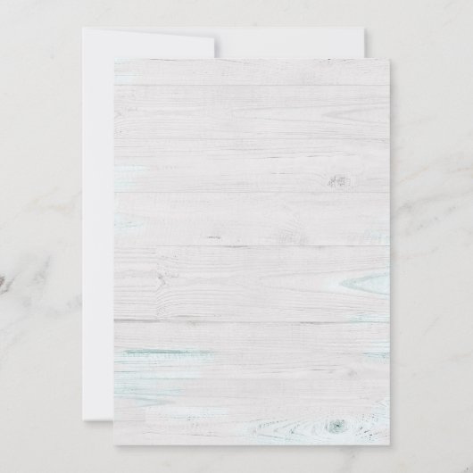 Rustikales Sonnenblumen-Brautparty Einladung (Rückseite)