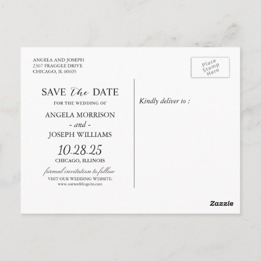 Rustikales Sonnenblumengestreichellicht Save the D Postkarte (Rückseite)