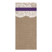 Rustikales Sonnenblumenmenü Werbekarte (Hinten)