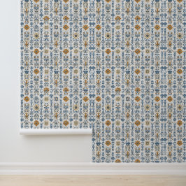 Rustikales Sonnenblumenmuster Tapete