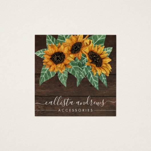 Rustikales Sonnenblumenschutzmittel (Vorderseite)