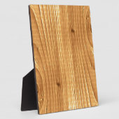 Rustikales Spruce Wood Schönes Foto Moschee Fotoplatte (Seite)