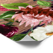 Rustikales Stallbrett-Blank-XL DIY-Poster Poster (Ecke)