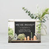 Rustikales Stallputz, wie wir uns bewegt haben Ankündigung (Stehend Vorderseite)