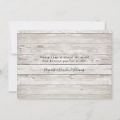 Rustikales Stallputz, wie wir uns bewegt haben Ankündigung (Rückseite)