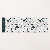 Rustikales Steinmuster Yogamatte (Vorderseite (Horizontal))