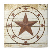 Rustikales Sternrad Fliese (Vorderseite)
