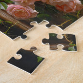 Rustikales Stillleben mit Vintager Violine Puzzle (Seite)