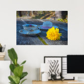 Rustikales Stillleben-Poster Poster (Heimbüro)