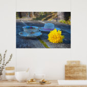 Rustikales Stillleben-Poster Poster (Küche)