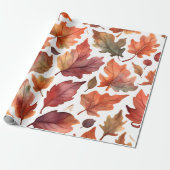 Rustikales Strahlungsmuster-Design Geschenkpapier (Ungerollt)