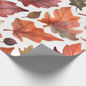 Rustikales Strahlungsmuster-Design Geschenkpapier (Ecke)
