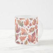 Rustikales Strahlungsmuster-Design Mattglastasse (VorderseiteRechts)