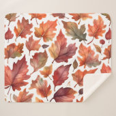 Rustikales Strahlungsmuster-Design Sherpadecke (Vorderseite (Horizontal))