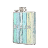 Rustikales Strand-Treibholz Flachmann (Links)