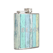 Rustikales Strand-Treibholz Flachmann (Rechts)