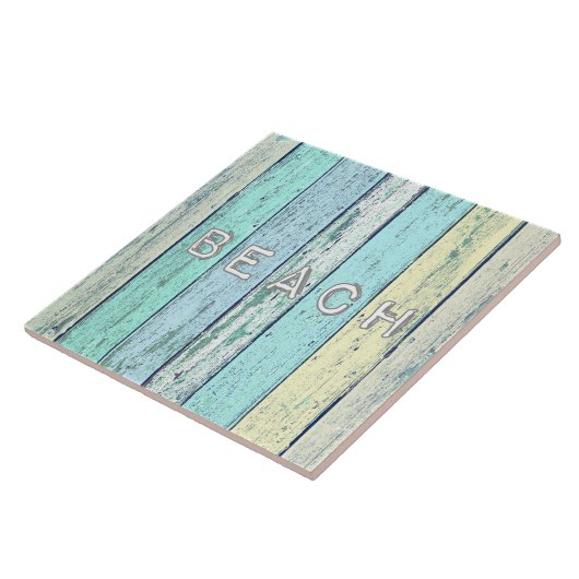 Rustikales Strand-Treibholz Fliese (Seite)